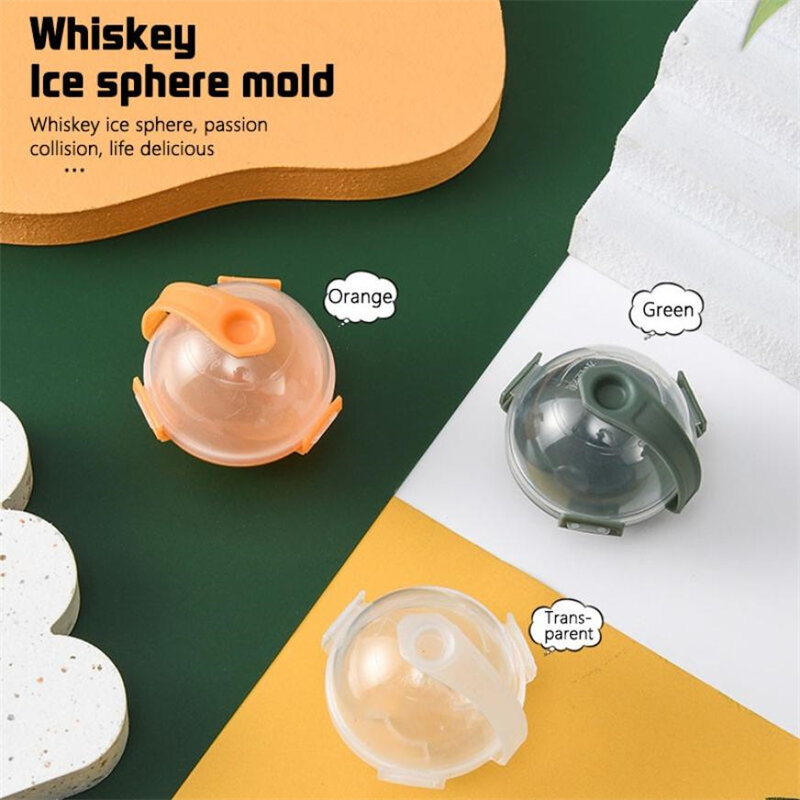 Ijs Maker Schimmel Whisky Ijshockey Mal 5Cm Ronde Ijsvorm Voor Ijs Vorm Cocktail Gebruik Bol Plastic Grote Keuken Gadget