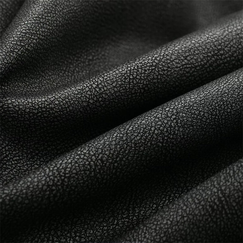 KEYANKETIAN Autumn/Winter New Women's Imitation Leather Cotton-Padded Jacket Vintage Zipper Loose Short Leather Crop Outerwear