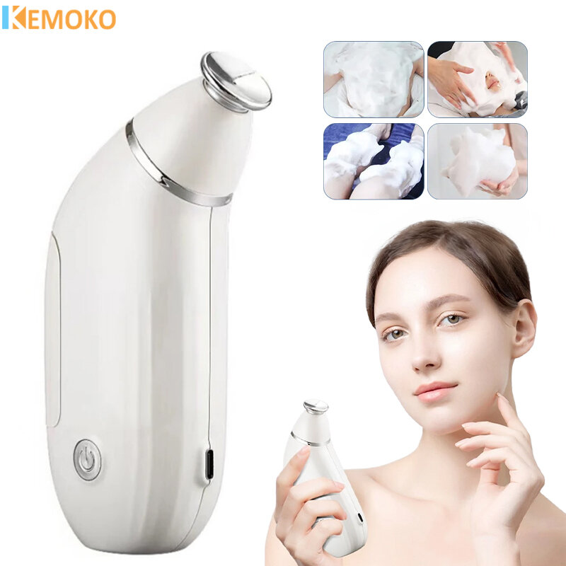 Facial Cleansing Magic Oxygen Whitening Bubble Machine Skin Deep Cleaning Massager Beauty Salon Home Beauty Device Face SkinCare