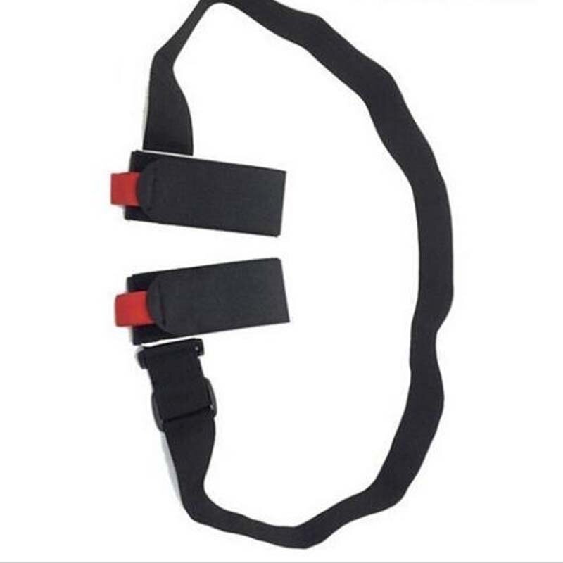 Nylon sci Pole spalla Hand Carrier Lash Handle Straps regolabile Buck Hook Loop protection Nylon nero Ski Handle Strap Bag
