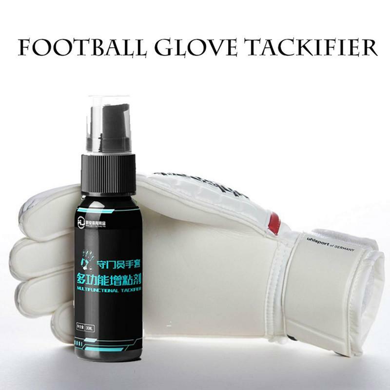 Guanti da portiere colla Sticky Football Soccer portiere Formula Bottle tacgifier Sticky Anti-slip Mucilage guanti in lattice Spray