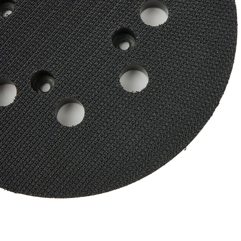 Gancho de polimento elétrico e Loop Pad, Polimento Pad, Orbital Disc Support, Sticky Sander, 5 ", 125mm