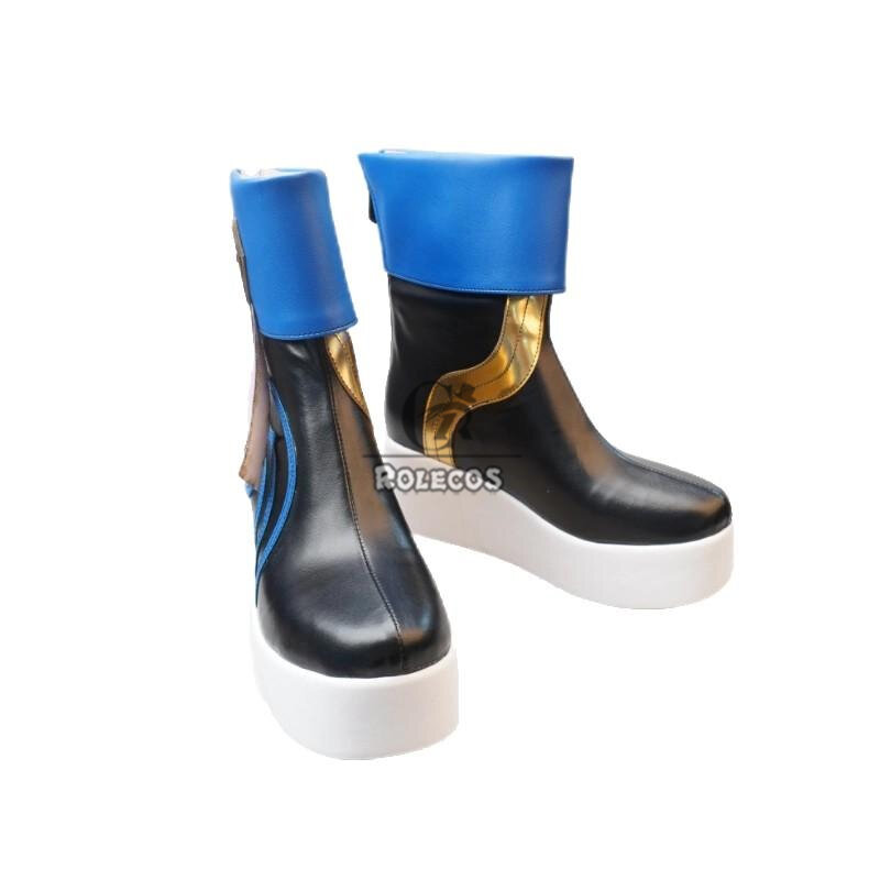 Обувь для косплея ROLECOS Bailu Game Honkai: Star Rail Bailu, женские туфли на высоком каблуке, женская обувь для Хэллоуина, рождественской вечеринки