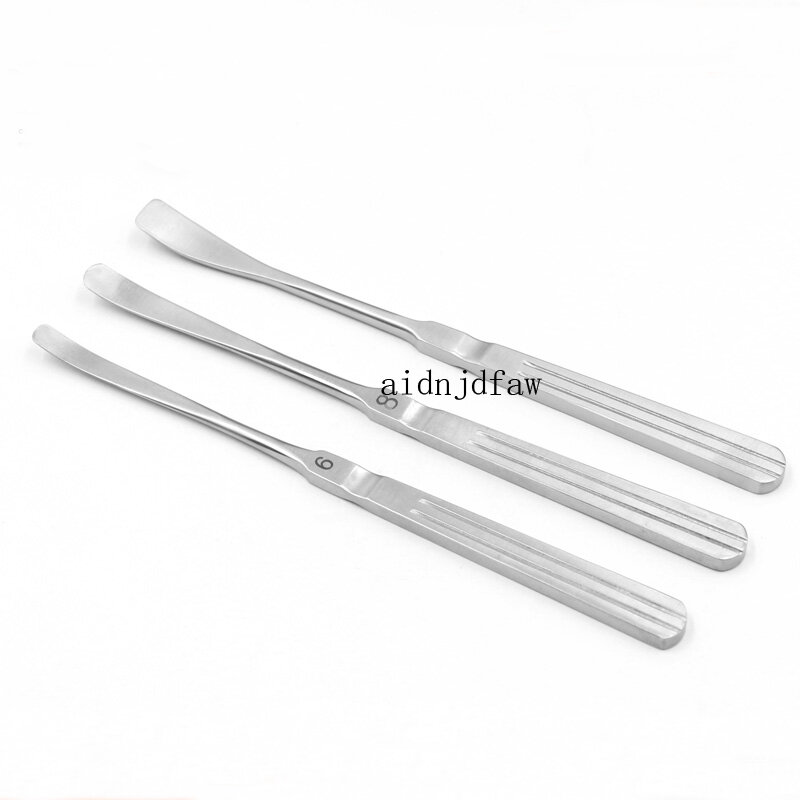 Nasal stripper Nasal periosteum microstripper double-headed spatula stainless steel nasal plastic tool