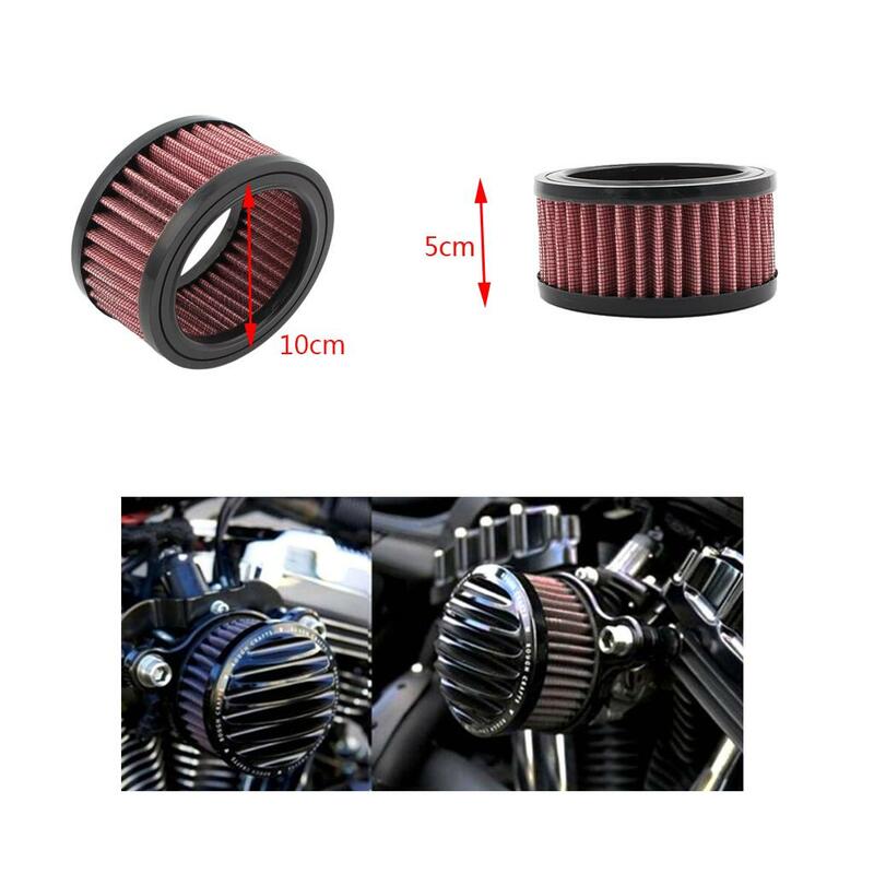 Elemento limpiador de filtro de aire para motocicleta, compatible con XL883, XL1200, X48