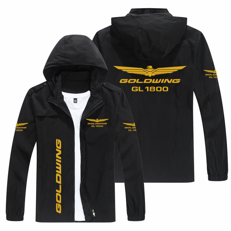 GOLDWING GL1800 남성용 오토바이 로고 재킷, 캐주얼 트렌디 패션, 스포츠 재킷, 용수철 및 가을 신상
