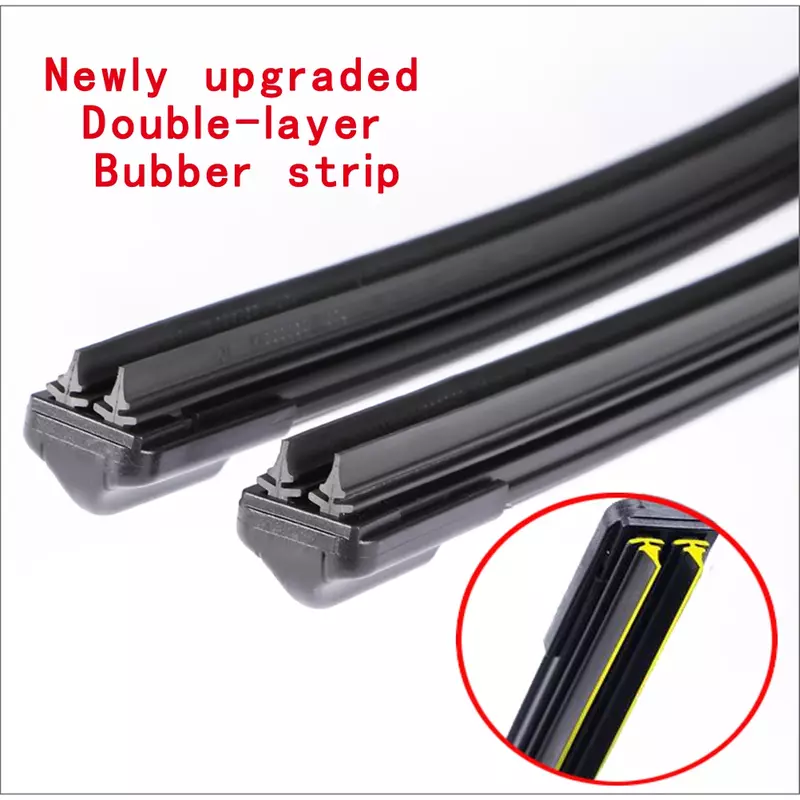 2x for Hyundai I20 BC3 BI3 2021 2022 Front Rear Set Wiper Blades Cutter Brushes Window Cleaning Auto Replacement Parts U J Hook