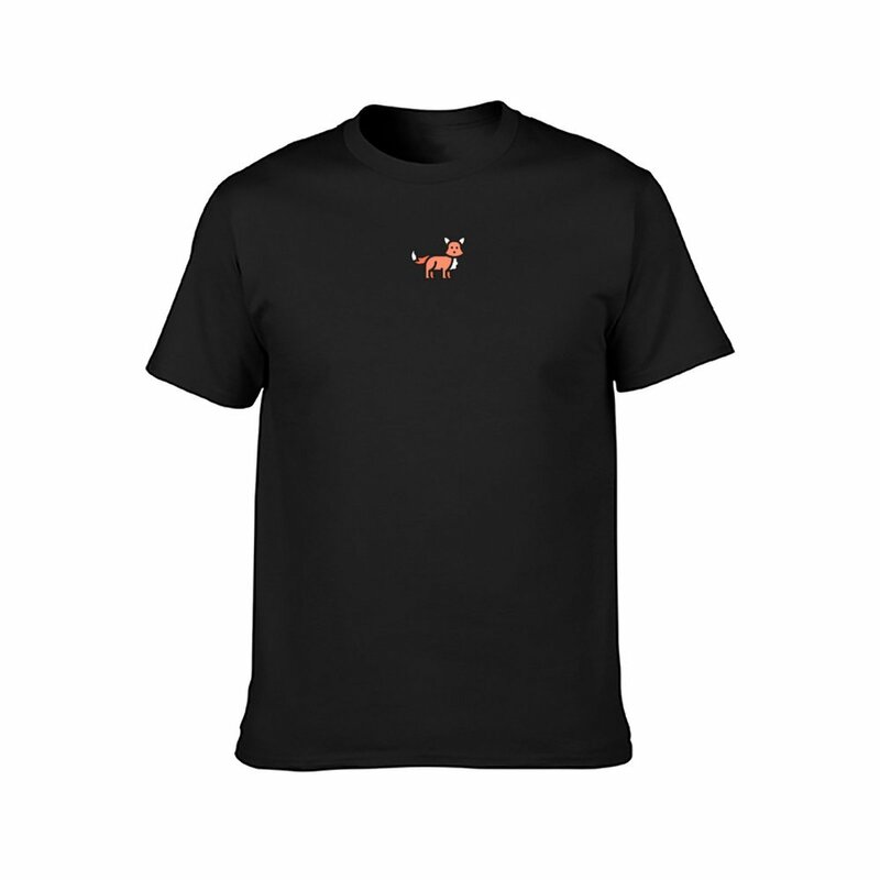 Vintage Fox Animal T-shirt para homens, Sweat Shirt, Roupas Vintage