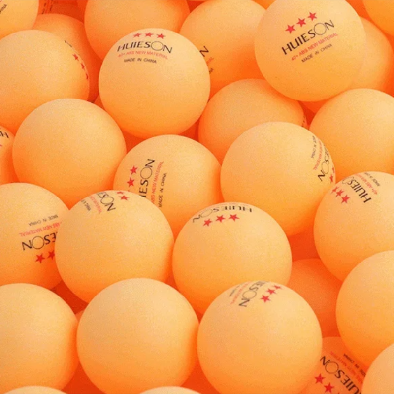 20/50/100pcs Huieson 3 Star 40mm 2.8g Table Tennis Balls Ping Pong Balls for Match New Material ABS Plastic Table Training Balls