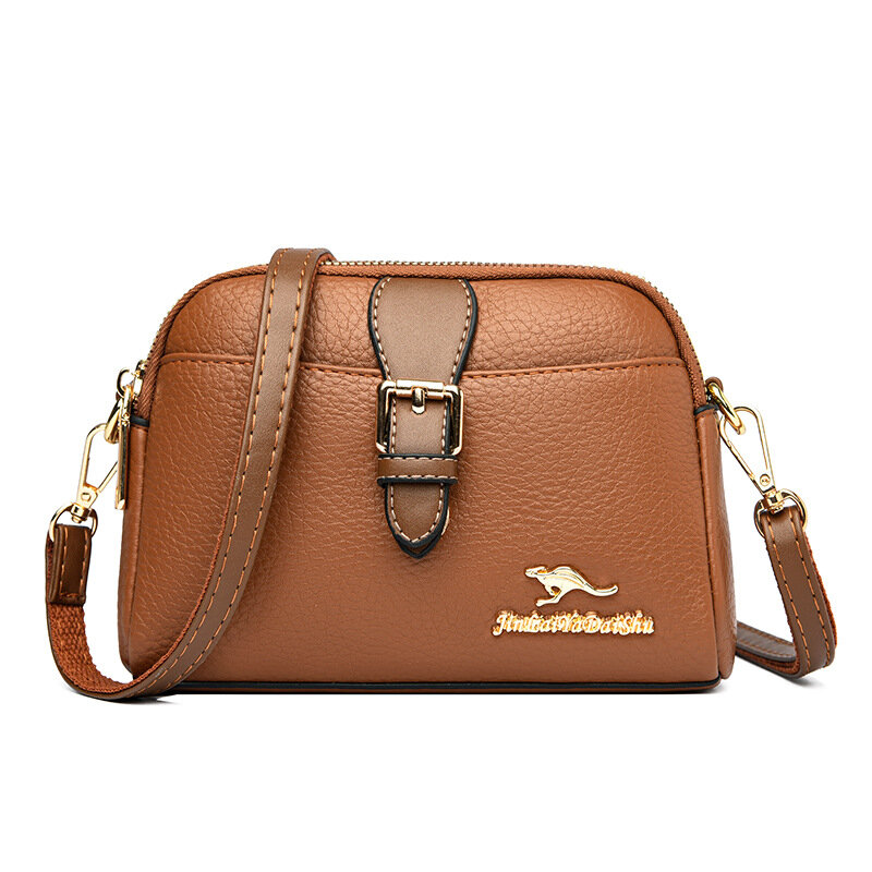حقيبة كروس صغيرة بكتف واحد للنساء ، محفظة صغيرة ، إحساس كبير ، تصميم فاخر ، موضة كورية ، جديدة