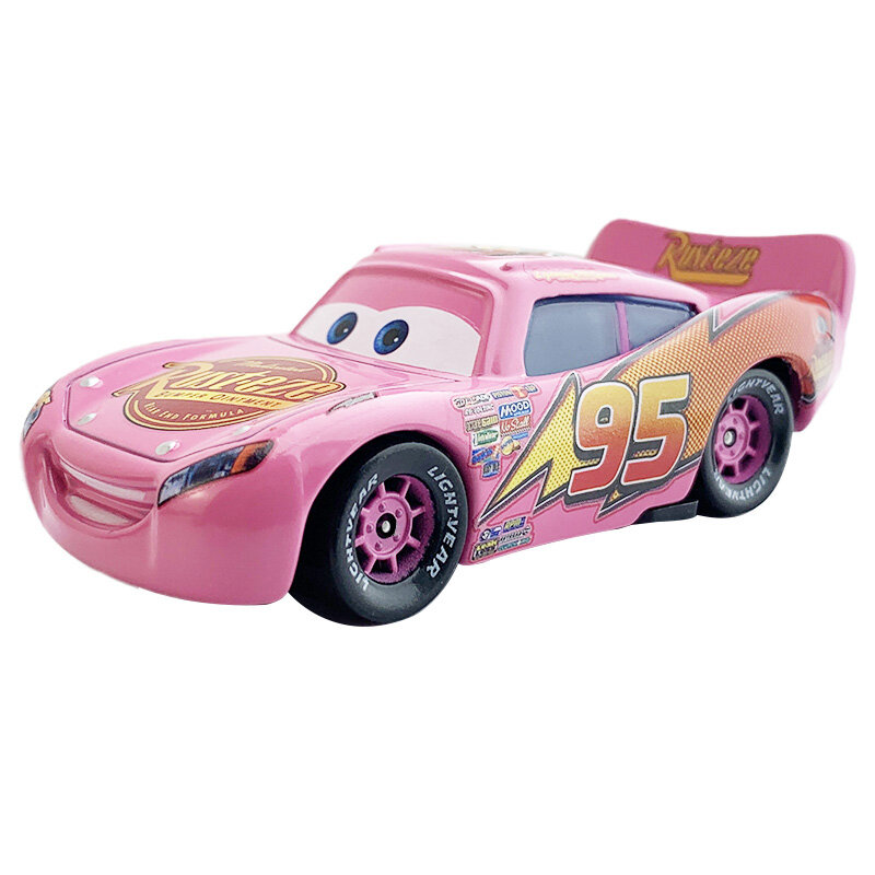 Disney-Coche de Juguete de Cars 3 de Pixar para Niños, Vehículo de Aleación de Metal Fundido de Escala 1:55 con Diseño de Rayo McQueen, Jackson Storm y Ramírez, 39 Figuras Coleccionables
