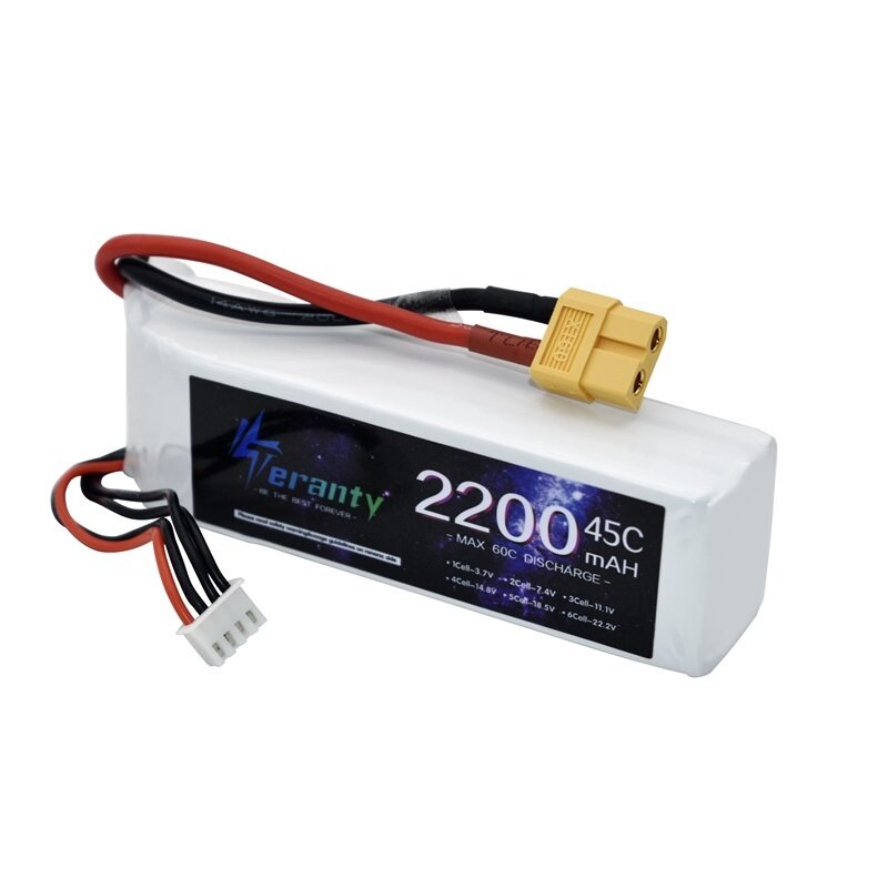 11.1V 2200mAh 3s 45C LiPo Battery For RC Helicopter Aircraft Quadcopter Cars Airplane With T/JST/XT30/XT60 Plug 3S 11.1v Battery