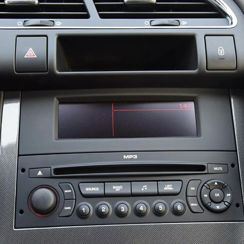 Для Citroen C4 C5 RD3 Peugeot 207 Автомобильный радиоприемник, многофункциональный корпус C-Screen чехол, фиксированная рамка, сменный Корпус экрана CD-плеера