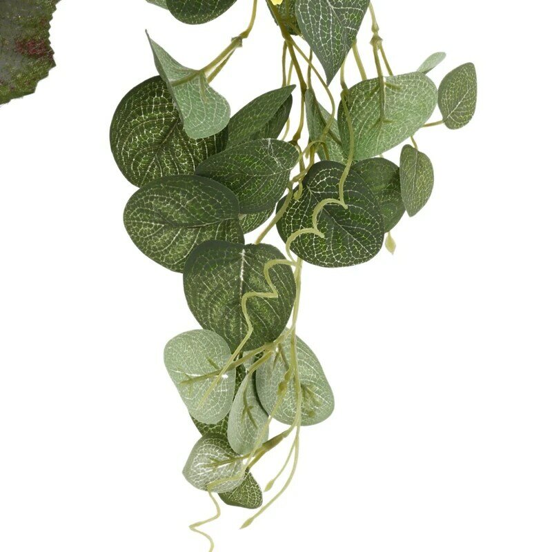 녹지 용수철 꽃무늬 스웨그, 모란과 녹색 잎, 앞 문짝 창문 벽 웨딩 아치 장식