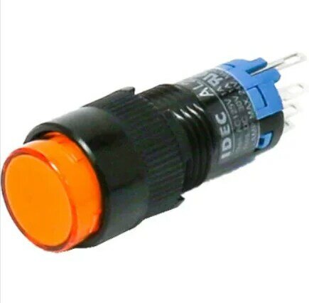 Interruptor de botón japonés Hequan IDEC AL2M (H, Q) - M21 * 12mm, Cuadrado redondo rectangular con luz