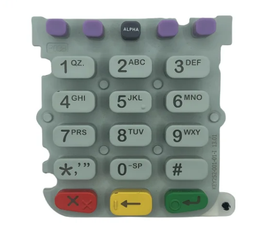 Silicone Keyboard for Verifone VX520 POS Terminal 252-001-01 Replacement Rubber Keyboard