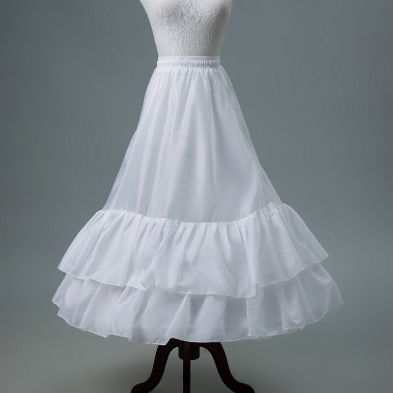 Rok Dalaman Crinoline, rok Dalaman Vintage untuk gaun, banyak gaya untuk pernikahan pengantin