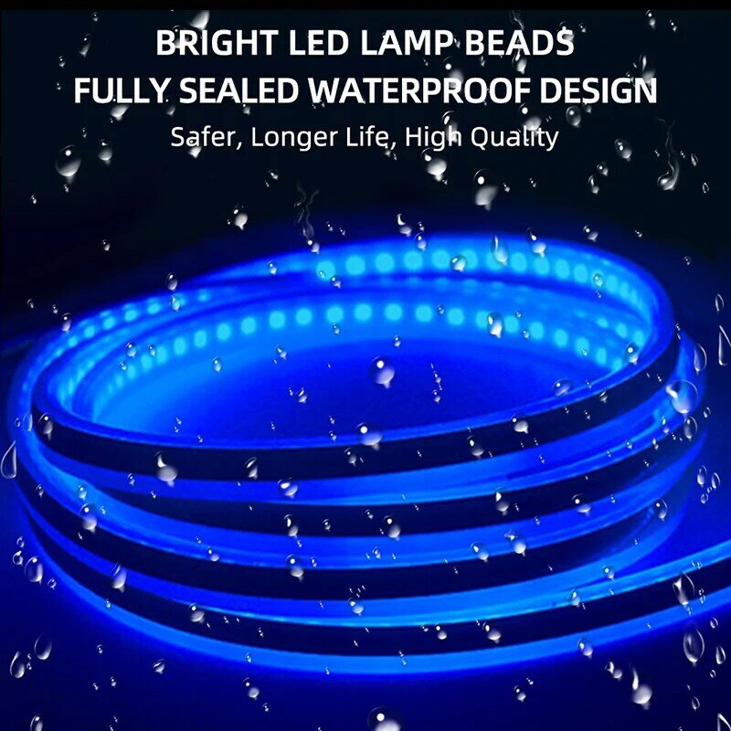 LED Tagfahrlicht Scan Start Auto Motorhaube dekorative Lichter drl Auto Motorhaube Führung dekorative Umgebungs lampe 12V