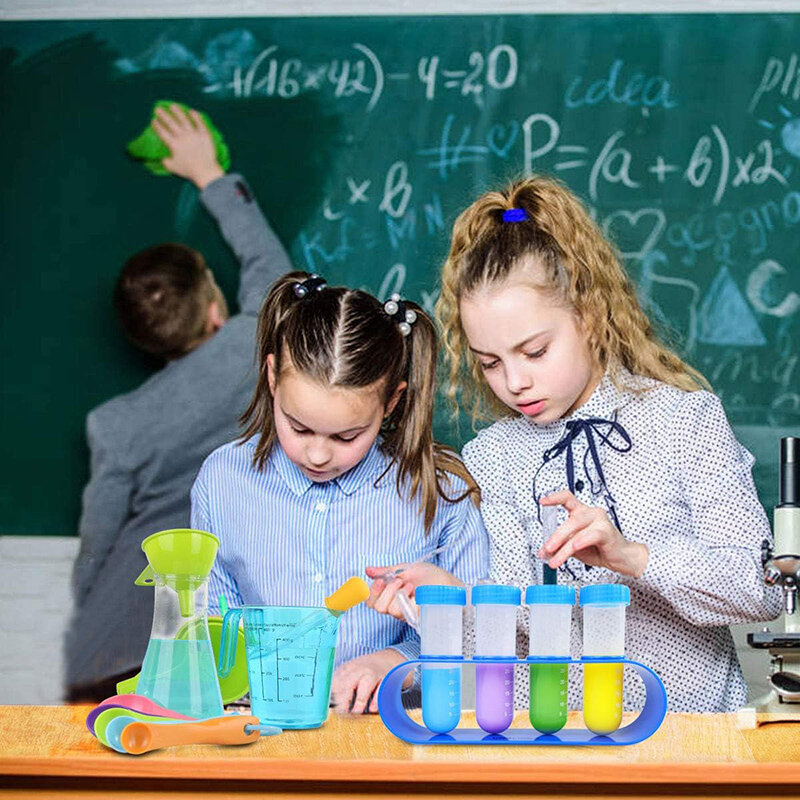 Kinder lernen Ressourcen Junior Science Riesen Reagenzglas Set frühes Lernen Bildung Feinmotorik Spielzeug Rollenspiel Spielzeug