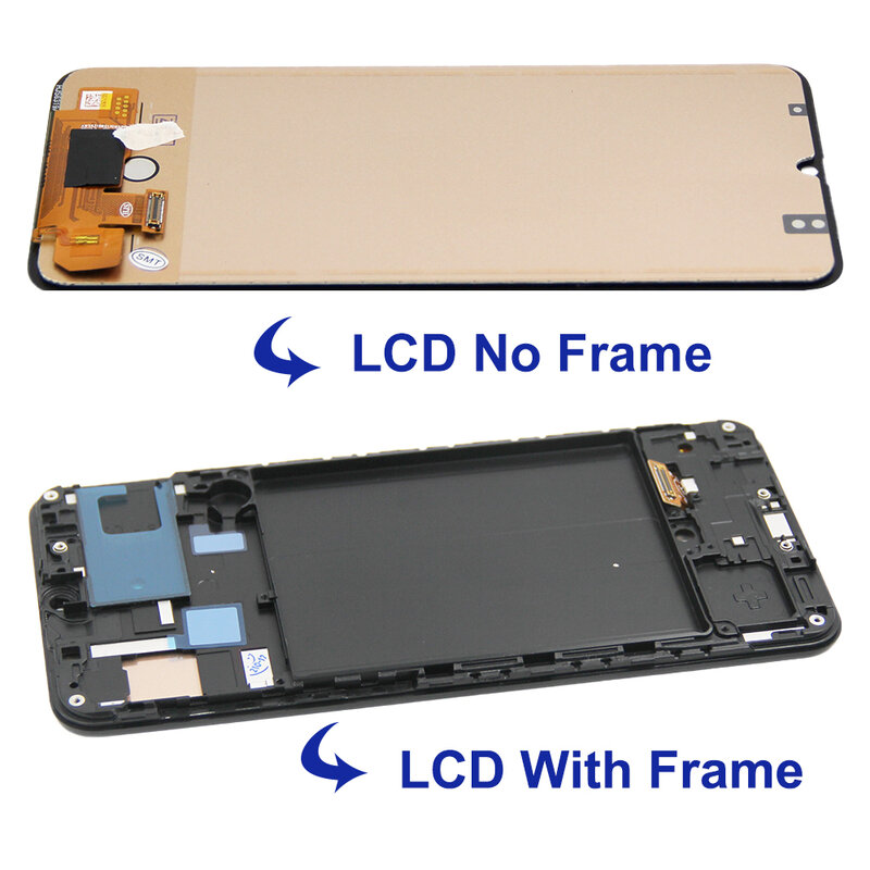 Baru untuk Samsung Galaxy A50 SM-A505FN/DS A505F/DS A505 LCD Display Layar Sentuh Digitizer Assembly untuk Samsung A50 LCD