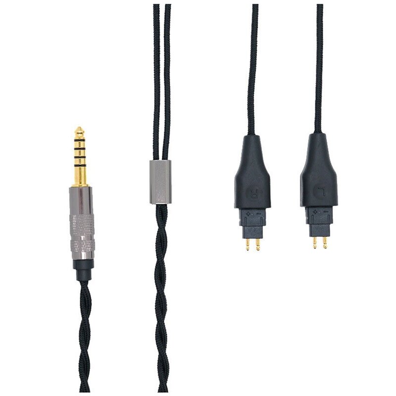 Cable equilibrado de 4,4mm para auriculares Sennheiser HD580 HD600, bricolaje