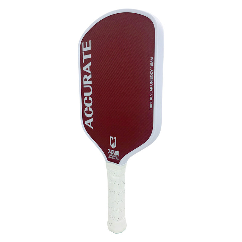 JUCIAO-Kevlar Pickleball Paddle com High Grit e Spin Surface, termoformado, Unisex, 16mm, 100%