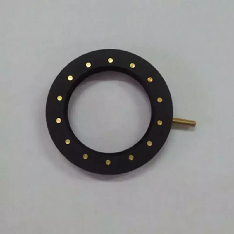 Condensador de diafragma de apertura de Iris mecánico óptico ajustable, módulos de cámara, diámetro medio
