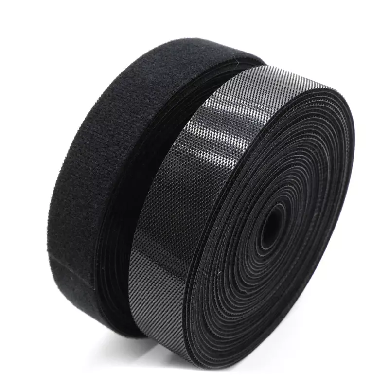 5m/roll Self Adhesive Tape Width 10/15/20/25mm DIY Accessories  Reusable Cable Tie Wire Straps Tape