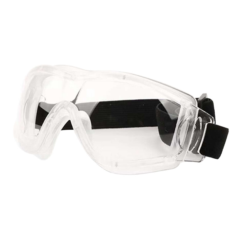 Wind Sand Proof PC Lens Goggle Eye Protection Plastic Eyewear Adjustable Band Outdoor Sports Goggles