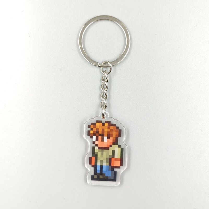 2024 Anime Keychain Terraria Game Key Chain Fun Back To School Gift Pixel Keyring Pendant Cute Things Cheap Gift For Best Friend