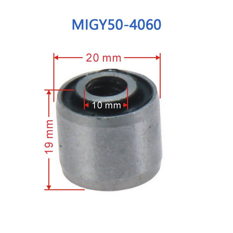 Cojinete de GY50-4060 de absorción trasera para patinete, accesorio para Linhai, Yamaha, Keeway, Jinlang, Feishen, ATV, diámetro de 8 x diámetro de 20x19