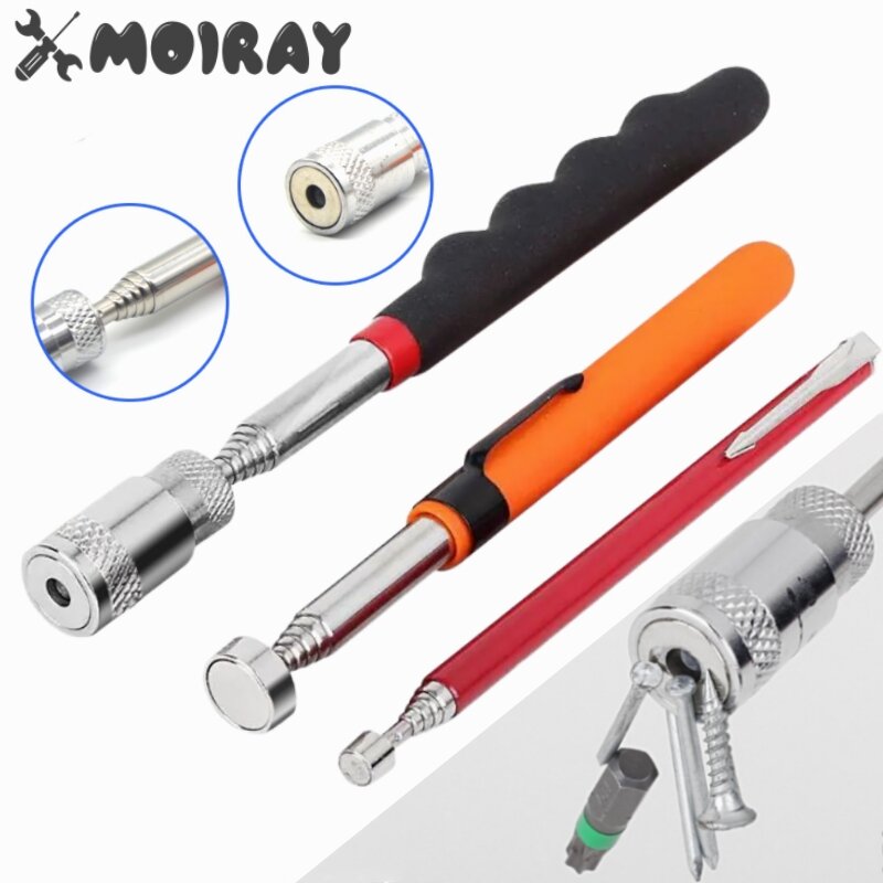 가벼운 휴대용 자석 픽업 도구와 텔레스코픽 마그네틱 펜 나사 너트 볼트를 집기위한 확장 가능한 롱 리치 펜 도구