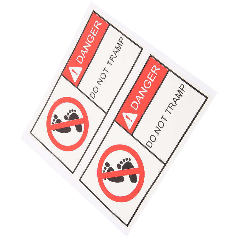 Auto-adesivo Do-Adhesive Warning Sign, Do-Adhesive Sign, Sinais de aviso