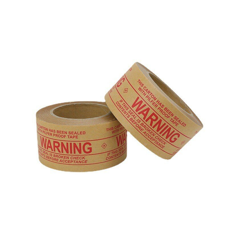 Customized productCustom Self Adhesive Brown Kraft Paper Packaging Tape Custom Logo adhesive tape