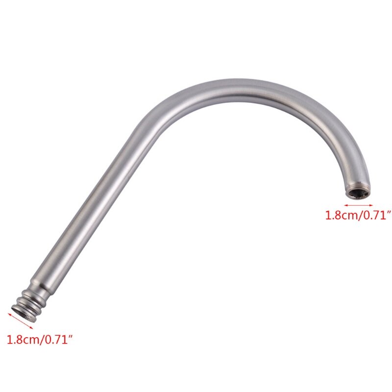 18 ミリメートルキッチン浴室のシンクの蛇口チューブ継手シングルハンドル接続ステンレス鋼のシンクの蛇口スパウト J60C