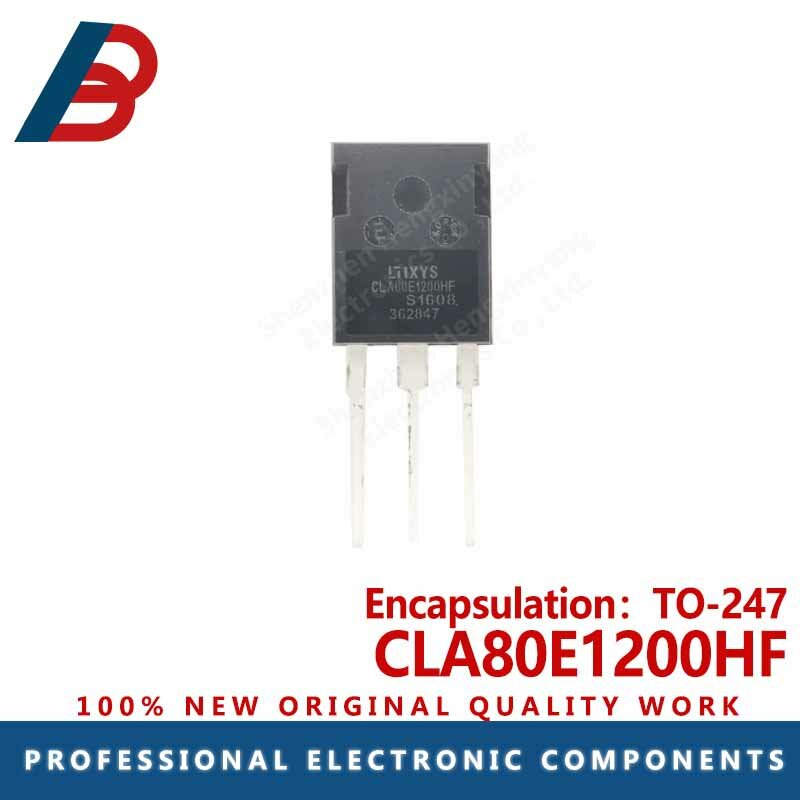 Transistor à triode, CLA80Eunder HF, boîtier TO-247, 80A, 1200V, 1 pièce