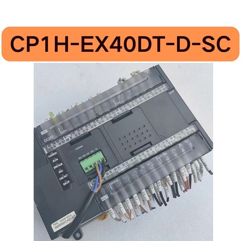CP1H-EX40DT-D-SC pengendali PLC bekas telah diuji OK dan fungsinya utuh