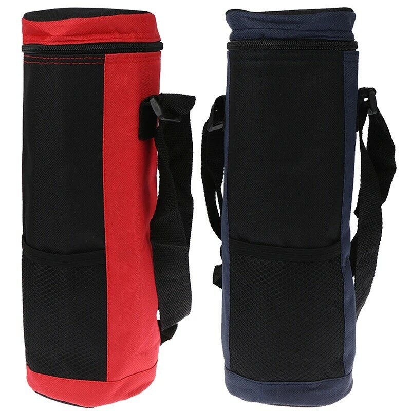 Water Bottle Cooler Tote Bag High Capacity Insulated Cooler Bag Outdoor Traveling Camping Hiking Universal Water Bottle Pouch