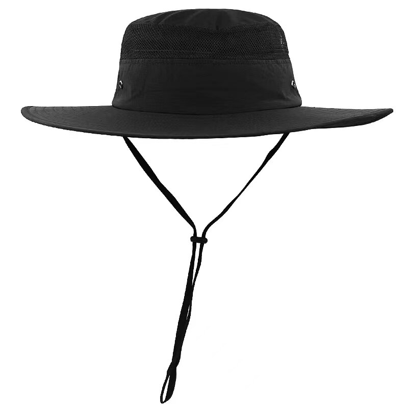 플러스 사이즈 태양 모자 성인 여름 야외 등산 파나마 야외 어부 모자, 빅 사이즈 버킷 햇, 56-60cm, 60-64cm