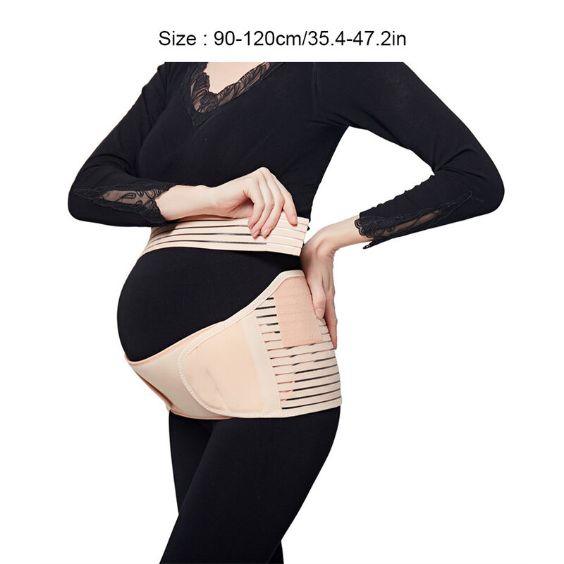 Adjustable Comfort Carried Maternity Support Band For Convenient Pregnancy Multifunctional Polyester