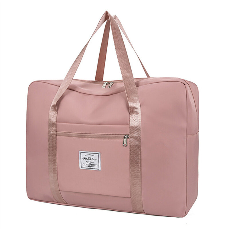 Folding Travel Bags Large Capacity Waterproof Luggage Tote Handbag Travel Duffle Bag Gym Yoga Storage Shoulder Bag For Women