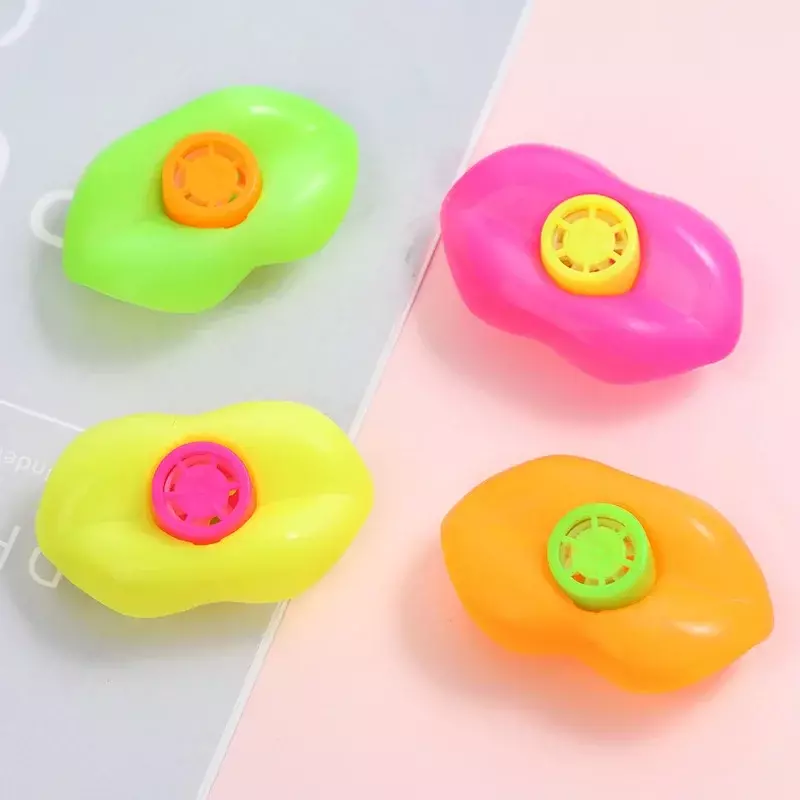 1Pc Mouth Lip Whistle Toy Noisemakers Outdoor Camping Equipment Tools Kid Birthday Party Favors Gifts