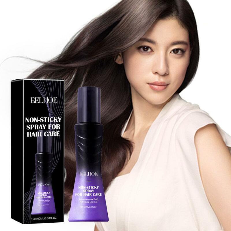 Non-Sticky Spray For Hair Care Leave-In Refreshing Voluminous Non-Sticky Spray Hair Care Makeup Hair Volumizing Styling Spr B8A8