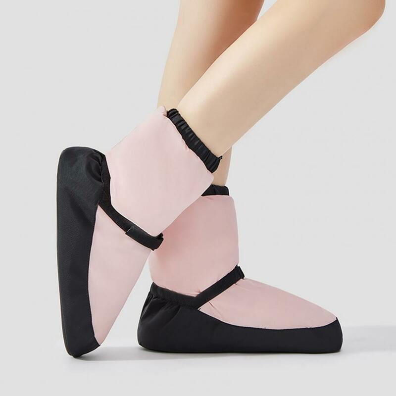 1 Pair Ballet Warm Shoes Winter Dance Boots Booties National Dancing Shoes Professional Thickened Ballet Flats Cotton Dance Shoe