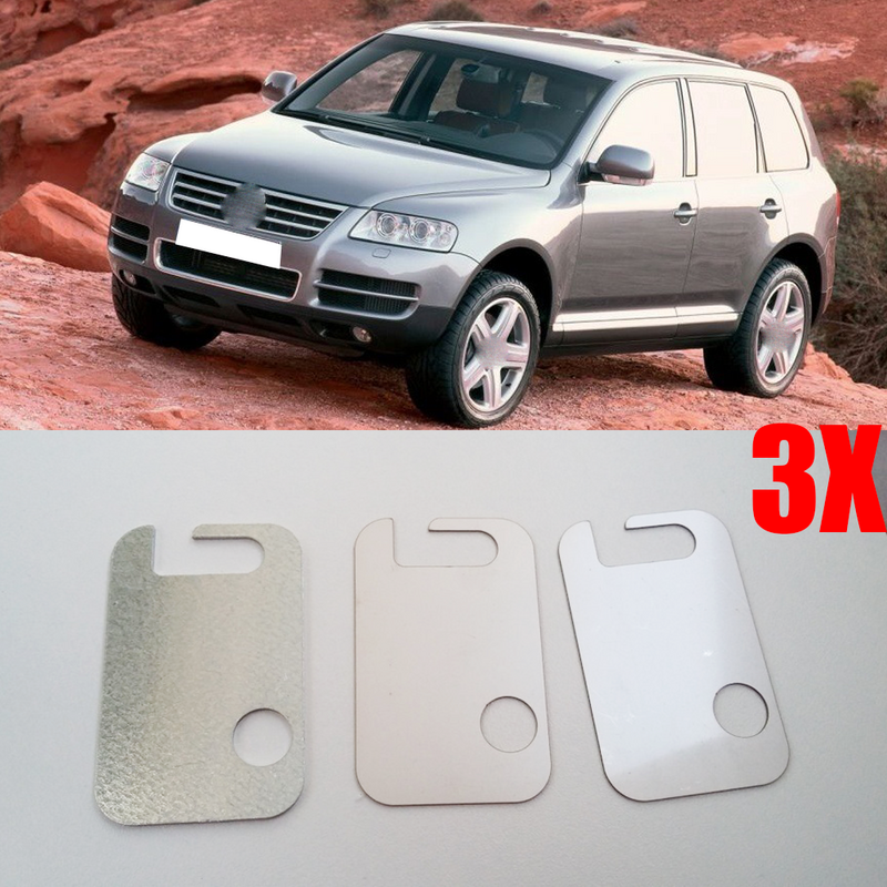 3X NEW Car Front Lower Door Hinge Washer Shim Pad For VW Touareg  7L 2002 2003 2004 2005 2006 2007 2008 2009 2010 7L5831483