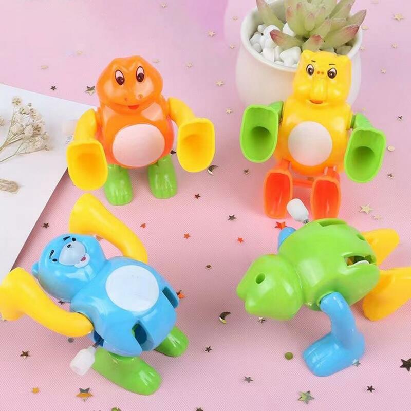 Cute Wind-up Toy Wind-up Toy Creative Wind-up Animal Toys for Kids Cartoon Design Clockwork Toy Set for Boys Girls No Batteries