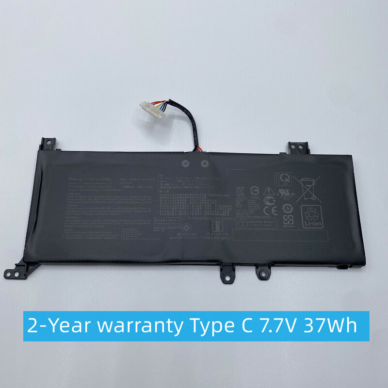Oryginalna bateria do laptopa C21N1818 dla Asus VivoBook Pro 14 15x412 A412 X512 X512 X409 X509 F409 F509 V4000F V5000F U4100U