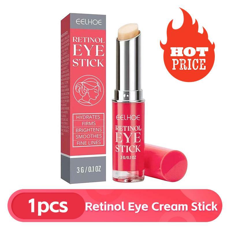 1/2pcs Retinol Eye Cream Stick Anti-aging Anti-Wrinkle Moisturizing Firming Lifting Anti Puffiness Black Circles Eye Cream