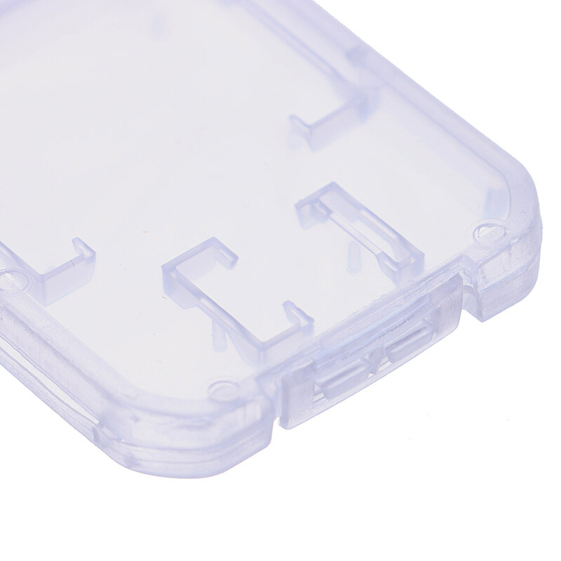 Étui en plastique transparent pour cartes mémoire, boîte de rangement pour cartes Micro SD TF, support de protection, 10 pièces