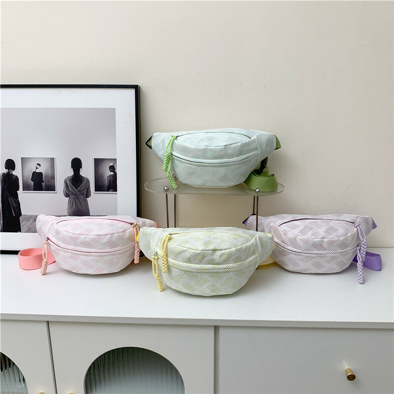 Nylon Waist Packs Ladies Bags on Sale 2023 High Quality Autumn High-capacity Patchwork Waist Packs Leisure Versatile Pochete